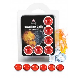 6 Brazilian Balls "Cold Hot effect"  3629-1