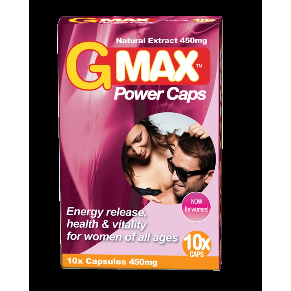Gmax Perla Rosa Femme - 10 gélules