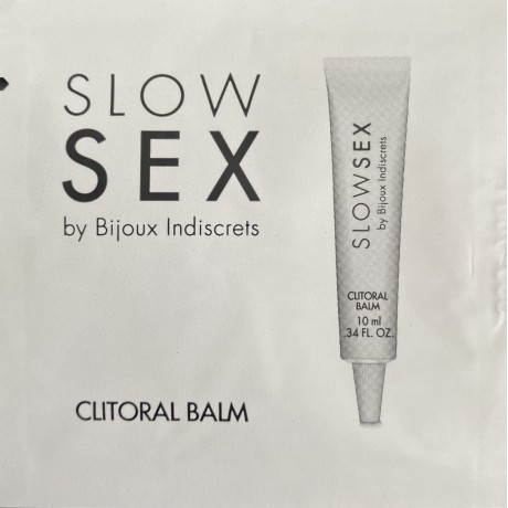 Baume clitoridien dosette - Slow Sex - 1 ml